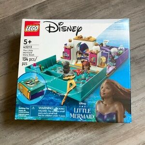 Disney The Little Mermaid Storybook 134 Pcs Lego Set -43213.